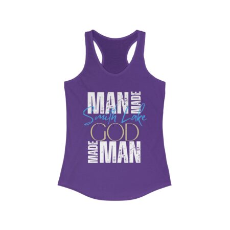 Man Made Smith Lake Women's Tank Top - Next Level Brand - Image 3