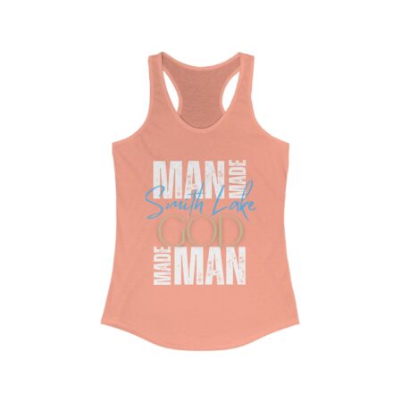 Man Made Smith Lake Women's Tank Top - Next Level Brand - Image 5