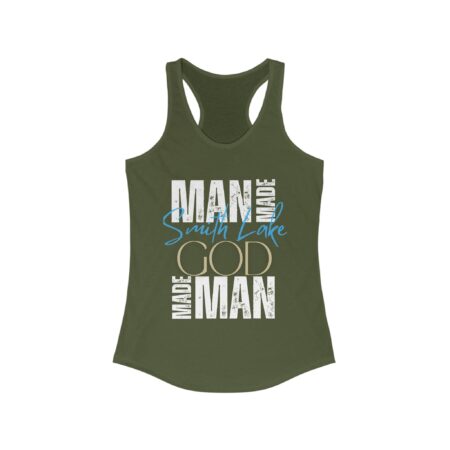 Man Made Smith Lake Women's Tank Top - Next Level Brand - Image 11
