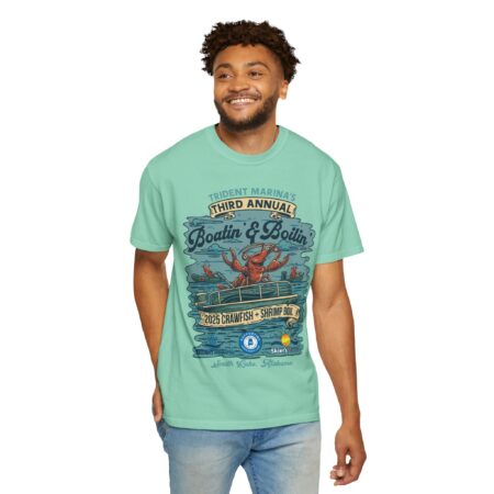 Boatin' & Boilin' 2025 T-Shirt - Comfort Colors - Image 5