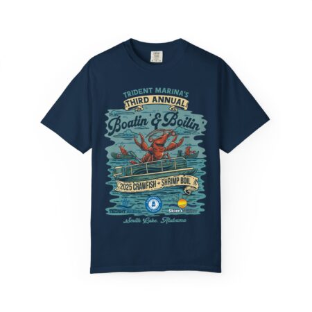 Boatin' & Boilin' 2025 T-Shirt - Comfort Colors - Image 7
