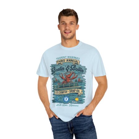 Boatin' & Boilin' 2025 T-Shirt - Comfort Colors - Image 43