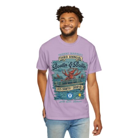 Boatin' & Boilin' 2025 T-Shirt - Comfort Colors - Image 11