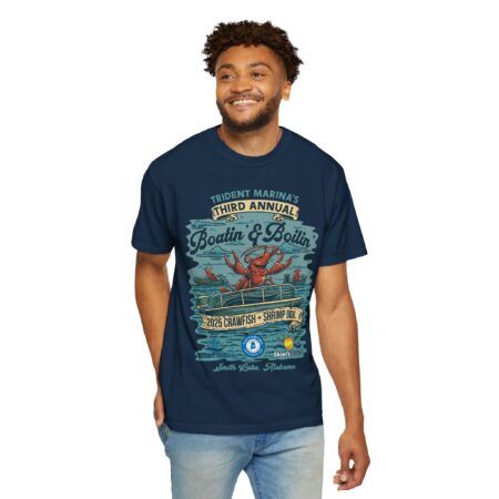 Boatin' & Boilin' 2025 T-Shirt - Comfort Colors - Image 8