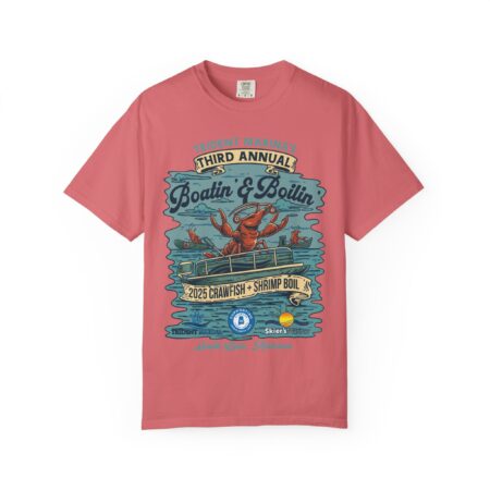 Boatin' & Boilin' 2025 T-Shirt - Comfort Colors - Image 44