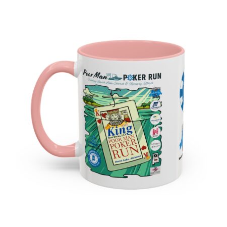 Poor Man Poker Run 2025 - Accent Coffee Mug - Image 15