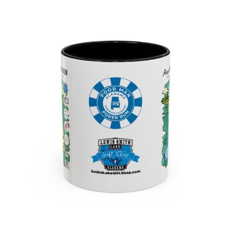 Poor Man Poker Run 2025 - Accent Coffee Mug - Image 5