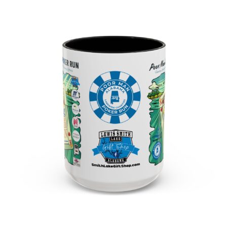 Poor Man Poker Run 2025 - Accent Coffee Mug - Image 21