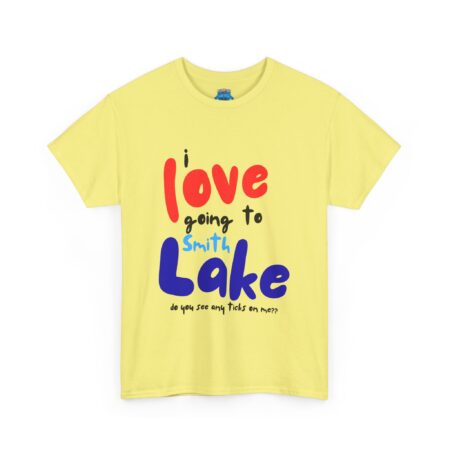 I Love Going to Smith Lake - Tick T-Shirt - Image 7