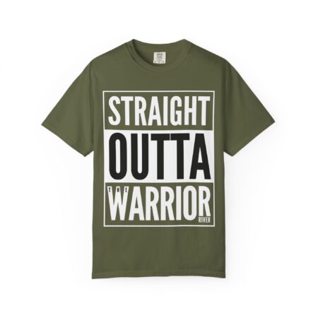 "Straight Outta The Warrior River" - Unisex - Comfort Colors T-shirt - Image 17