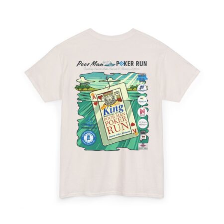 2025 Poor Man Poker Run - Gildan Heavy Cotton T-Shirt - Image 9