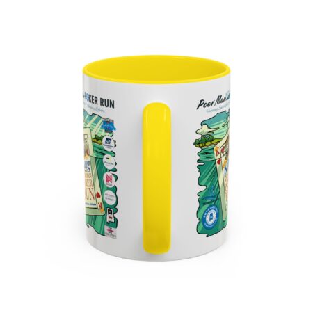 Poor Man Poker Run 2025 - Accent Coffee Mug - Image 52