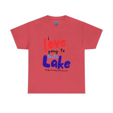 I Love Going to Smith Lake - Tick T-Shirt - Image 38