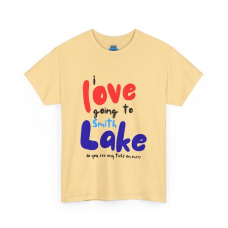 I Love Going to Smith Lake - Tick T-Shirt - Image 16