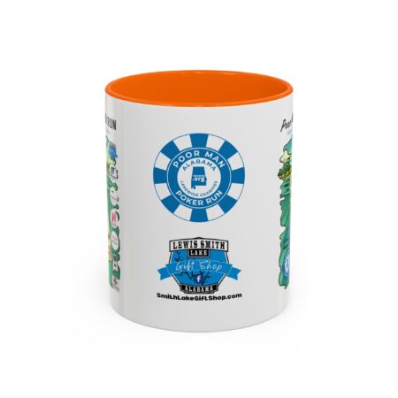 Poor Man Poker Run 2025 - Accent Coffee Mug - Image 41