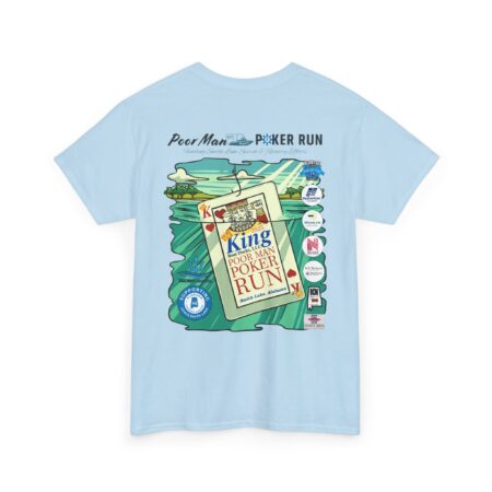 2025 Poor Man Poker Run - Gildan Heavy Cotton T-Shirt - Image 15
