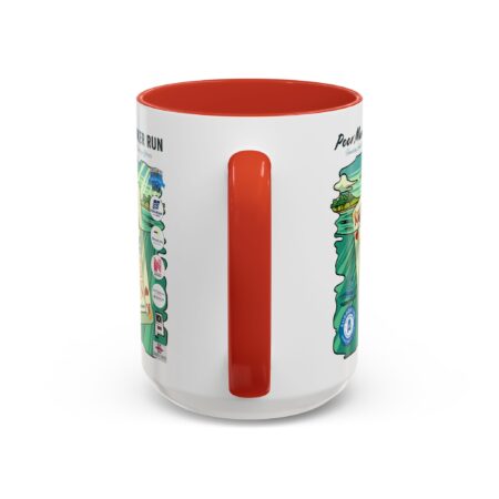 Poor Man Poker Run 2025 - Accent Coffee Mug - Image 36