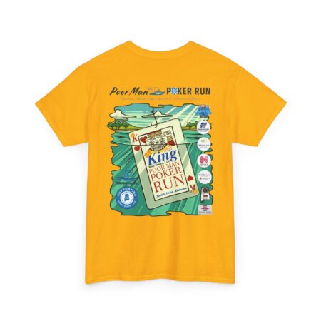 2025 Poor Man Poker Run - Gildan Heavy Cotton T-Shirt - Image 11