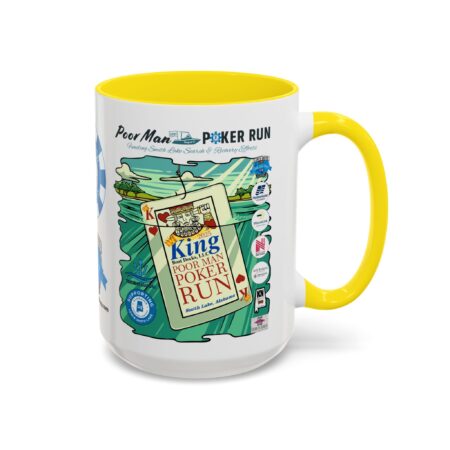 Poor Man Poker Run 2025 - Accent Coffee Mug - Image 62