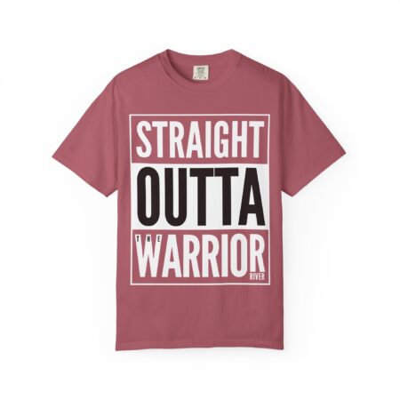 "Straight Outta The Warrior River" - Unisex - Comfort Colors T-shirt - Image 38