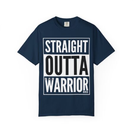 "Straight Outta The Warrior River" - Unisex - Comfort Colors T-shirt - Image 29