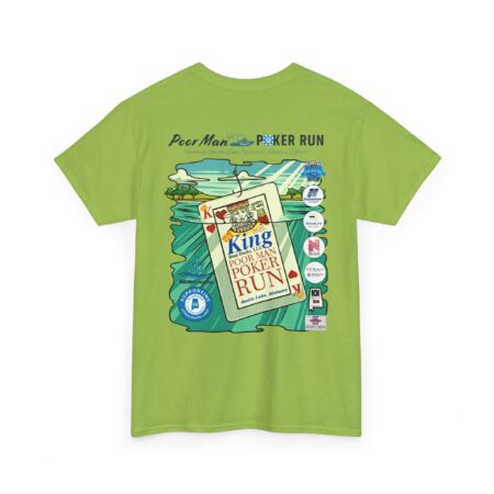 2025 Poor Man Poker Run - Gildan Heavy Cotton T-Shirt - Image 13