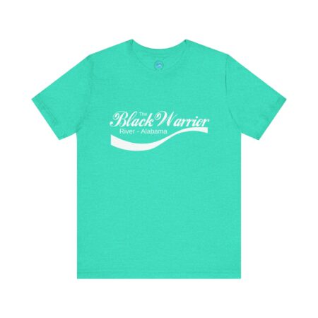 Enjoy Black Warrior River Ribbon - Unisex T-Shirt - Bella Canvas - Image 15