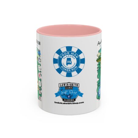 Poor Man Poker Run 2025 - Accent Coffee Mug - Image 13