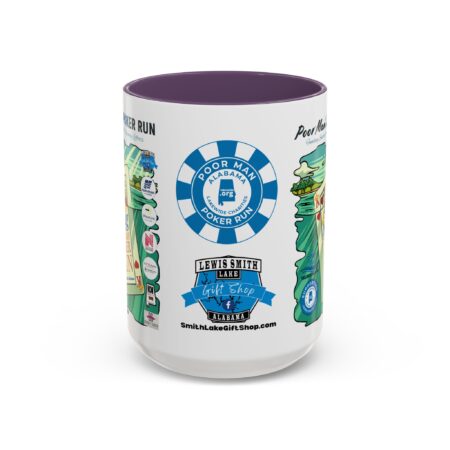 Poor Man Poker Run 2025 - Accent Coffee Mug - Image 57