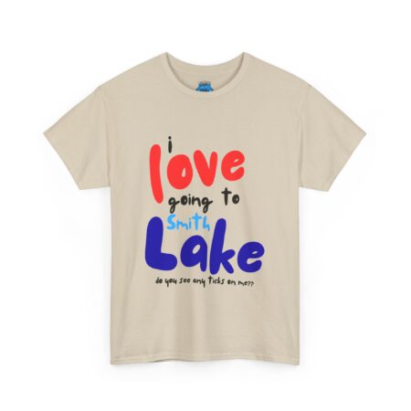 I Love Going to Smith Lake - Tick T-Shirt - Image 13