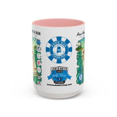Poor Man Poker Run 2025 - Accent Coffee Mug - Image 29