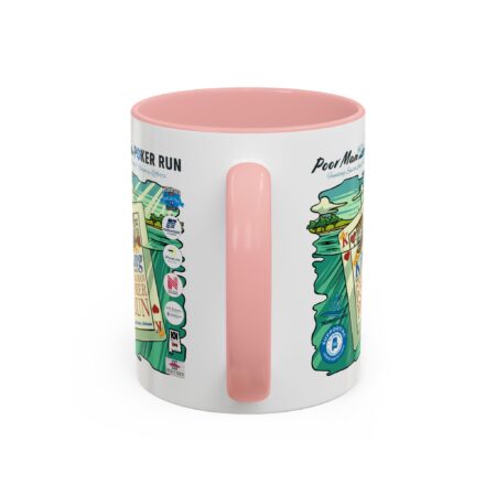Poor Man Poker Run 2025 - Accent Coffee Mug - Image 16
