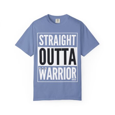 "Straight Outta The Warrior River" - Unisex - Comfort Colors T-shirt - Image 5