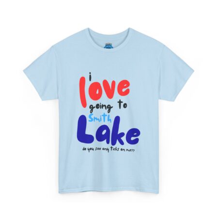 I Love Going to Smith Lake - Tick T-Shirt - Image 35