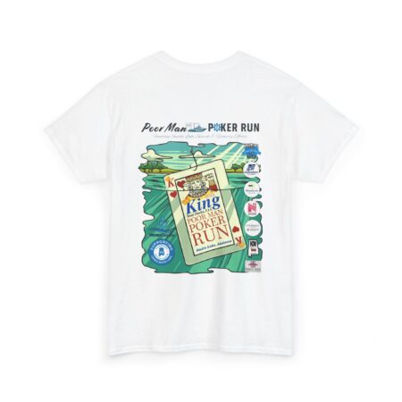 2025 Poor Man Poker Run - Gildan Heavy Cotton T-Shirt - Image 8