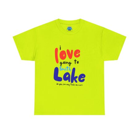 I Love Going to Smith Lake - Tick T-Shirt - Image 25