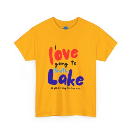 I Love Going to Smith Lake - Tick T-Shirt - Image 15
