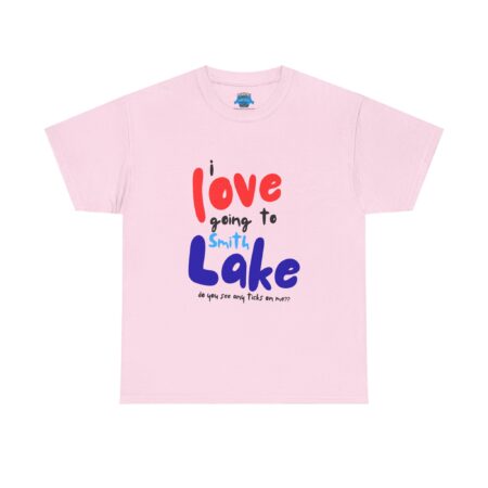 I Love Going to Smith Lake - Tick T-Shirt - Image 2