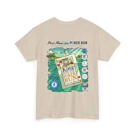 2025 Poor Man Poker Run - Gildan Heavy Cotton T-Shirt - Image 12