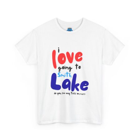 I Love Going to Smith Lake - Tick T-Shirt - Image 7