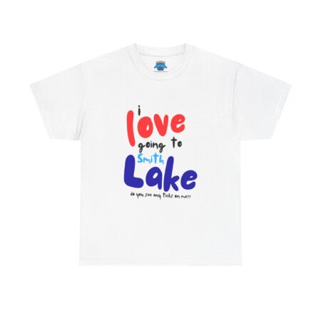 I Love Going to Smith Lake - Tick T-Shirt - Image 5
