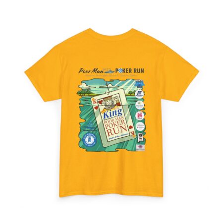 2025 Poor Man Poker Run - Gildan Heavy Cotton T-Shirt - Image 20