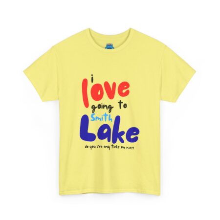 I Love Going to Smith Lake - Tick T-Shirt - Image 19