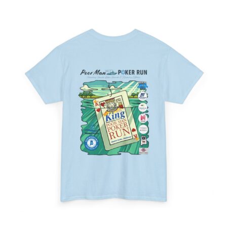 2025 Poor Man Poker Run - Gildan Heavy Cotton T-Shirt - Image 28