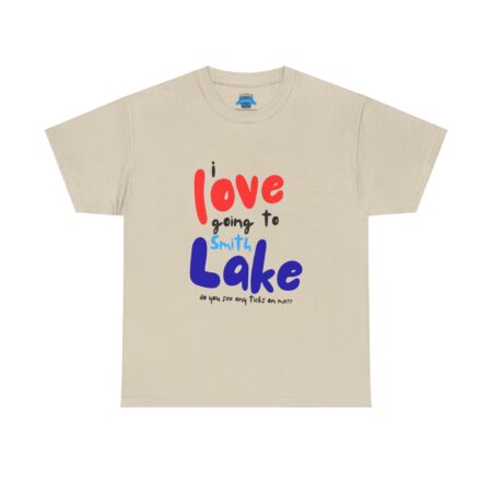 I Love Going to Smith Lake - Tick T-Shirt - Image 9