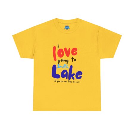 I Love Going to Smith Lake - Tick T-Shirt - Image 21