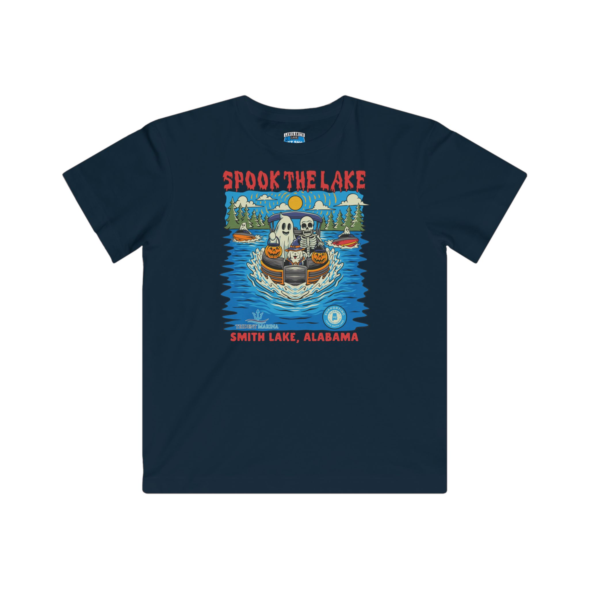 Kids Tee, T-Shirt for Children – Spook the Lake 2025 Design – The 